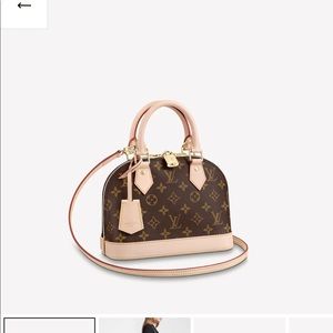 Louis Vuitton Alma BB Monogram. Authentic.